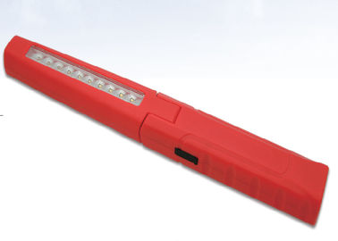 Red Cordless Rechargeable Work Light, Aluminium Materiał Bateria Work Light 3,5W 200lm