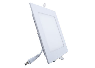 Kwadratowy wpuszczany panel LED Slim z chłodnym światłem o wysokiej temperaturze / kompresji
