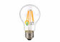130 lm / W Żarówki LED z żarnikiem złotym, Żarówki energooszczędne LED z certyfikatem UL ES